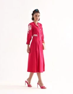 Kiki Midi Dress -ZAZU Clothing Shop kikidm102fcs23042