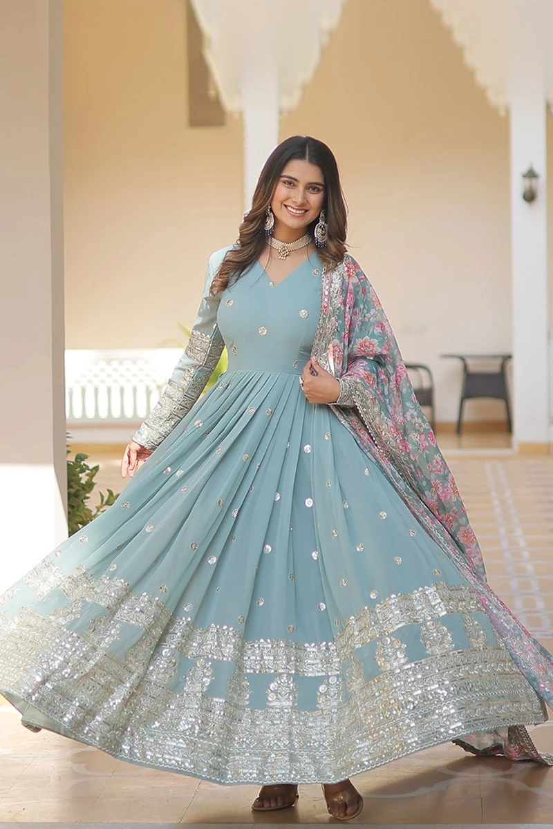 Black Embroidered Dress With Dupatta 5 Black Embroidered Dress With Dupatta - Image 3