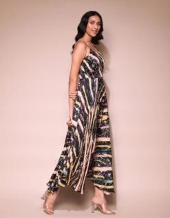 Black Printed Dress -ZAZU Clothing Shop ldrvds01n34539553black3