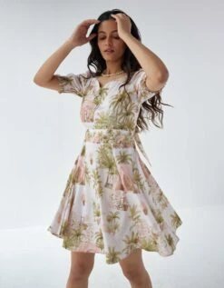 Autumn Mist Princess Dress -ZAZU Clothing Shop lkgdramprincess3