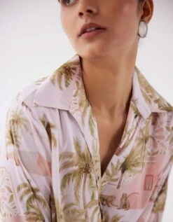 Autumn Mist Mini Collar Dress -ZAZU Clothing Shop lkgdrautmminib