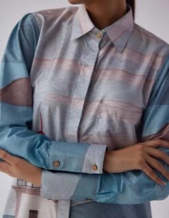 Light House Shirt Dress -ZAZU Clothing Shop lkgdrlhst5