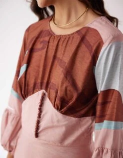 Mountain Valley Midi Dress -ZAZU Clothing Shop lkgdrmvmidib