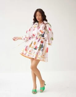 Pina Colada Playboy Dress -ZAZU Clothing Shop lkgdrpcplayboy2