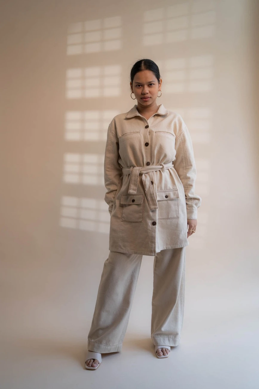 Dawning Denim Dress & Patch Pocket Pants Set 3 Dawning Denim Dress & Patch Pocket Pants Set