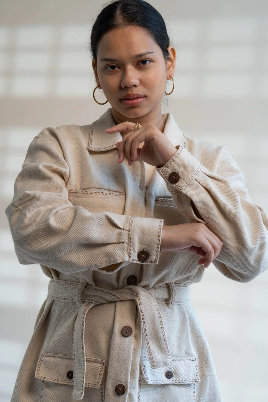 Dawning Denim Dress & Patch Pocket Pants Set 5 Dawning Denim Dress & Patch Pocket Pants Set - Image 3