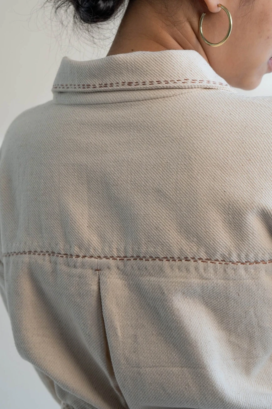 Dawning Denim Dress & Patch Pocket Pants Set 6 Dawning Denim Dress & Patch Pocket Pants Set - Image 4