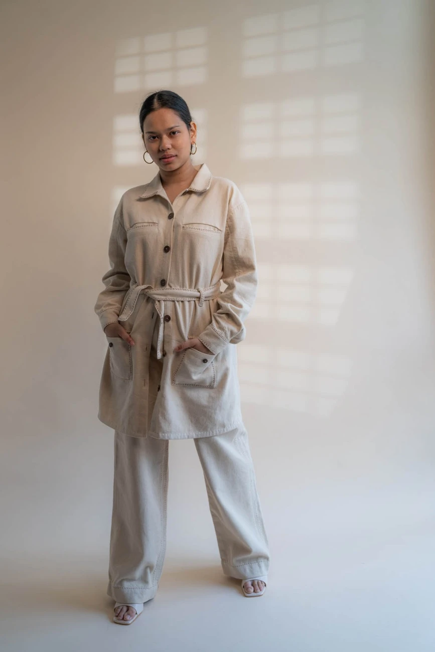 Dawning Denim Dress & Patch Pocket Pants Set 8 Dawning Denim Dress & Patch Pocket Pants Set - Image 6