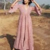 Pondi Dress Handblock Printed Cotton Dress