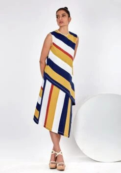 Miami Midi Dress -ZAZU Clothing Shop mm23sp593