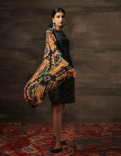 Saira Dress - Black -ZAZU Clothing Shop nm014