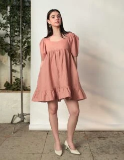 Tiered Mini Dress -ZAZU Clothing Shop nw23w102