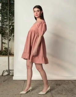 Tiered Mini Dress -ZAZU Clothing Shop nw23w103