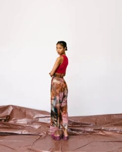 Star Party Set SET OF 3 (Gathered Dress + Greta Kurta+ STFT Pant) -ZAZU Clothing Shop ofrcordcn133