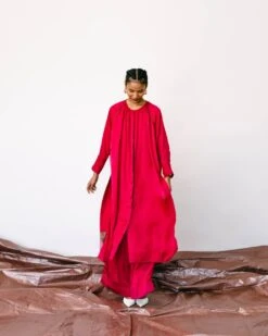 Star Party Set SET OF 3 (Gathered Dress + Greta Kurta+ STFT Pant) -ZAZU Clothing Shop ofrcordcn13b