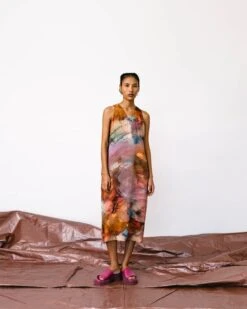 Slip Zen Set (Slip Dress + Pink Zen Jacket)