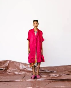 Slip Zen Set (Slip Dress + Pink Zen Jacket) -ZAZU Clothing Shop ofrcordsn233