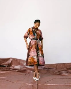 Star Cluster Set SET OF 3( Bralette + Cosmo Dress + Culottes ) -ZAZU Clothing Shop ofrcordst3b