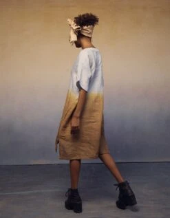 Blue Block Dress -ZAZU Clothing Shop pny03blkdrs308f3