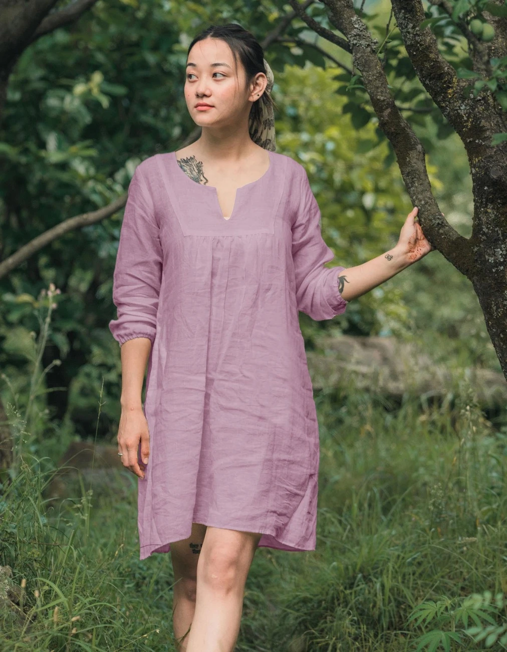 Lavender Mini Dress 3 Lavender Mini Dress