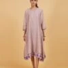 Purple Dots Dress -ZAZU Clothing Shop ptf23821