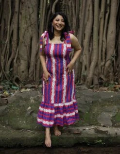 Azalea Strappy Dress -ZAZU Clothing Shop re022 1