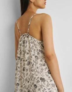 Black Floral Flowy Maxi Dress -ZAZU Clothing Shop rwpc10drrs2403461655