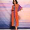 Orange Savera Dress -ZAZU Clothing Shop sadrss1