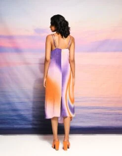 Purple Saanjh Slip Dress -ZAZU Clothing Shop saslidrss3