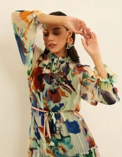 Adriana Dress (Mystic Drop) -ZAZU Clothing Shop sd87mysticdropb