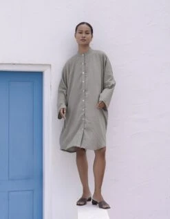 Effortless Elegance Shirt Dress -ZAZU Clothing Shop tittr1153