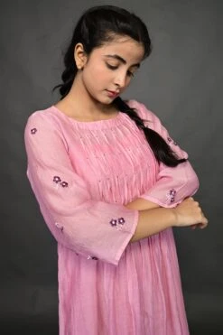 Alice Dress Pink -ZAZU Clothing Shop ud0014