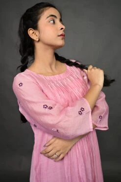 Alice Dress Pink -ZAZU Clothing Shop ud001b