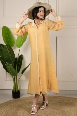 Tiny Bead Dress Blue