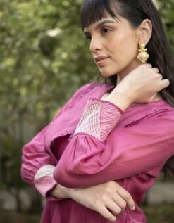 Dusty Pink Dreamer Dress -ZAZU Clothing Shop urbk410001264