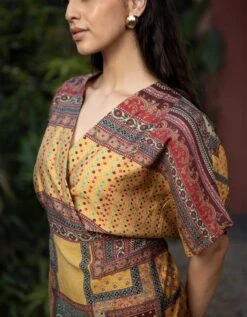 Mustard Milla Dress -ZAZU Clothing Shop urbk410001304