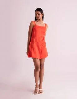 Orange Matera Dress