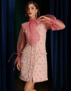 Lou Dress (Barbie) -ZAZU Clothing Shop wt82barbiesh131pink4